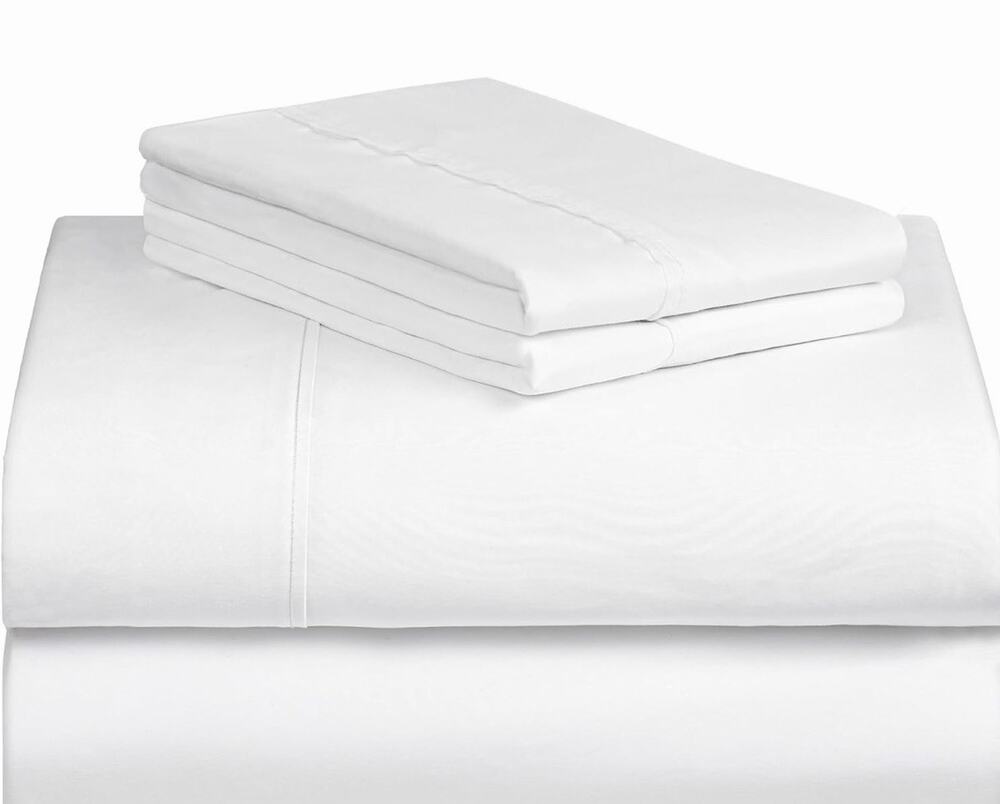 King Size Sheets Set, Cooling & Soft Deep Pocket Bed Sheets, 4PC
